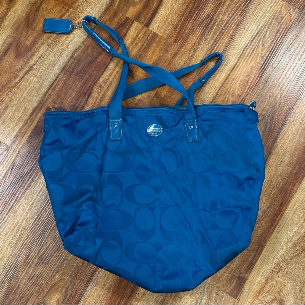 Coach Navy Blue Women's Tote Bag